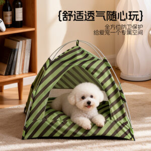 Foldable Cat Camping Tent Indoor Cat House
