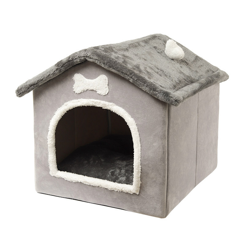 Pet House Dog Bed Cat Nest Four Seasons Removable Washable - Image 5