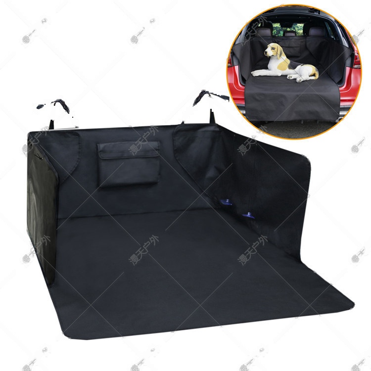 Single Layer Car Trunk Pet Mat With 4 Suction Cups - Image 4
