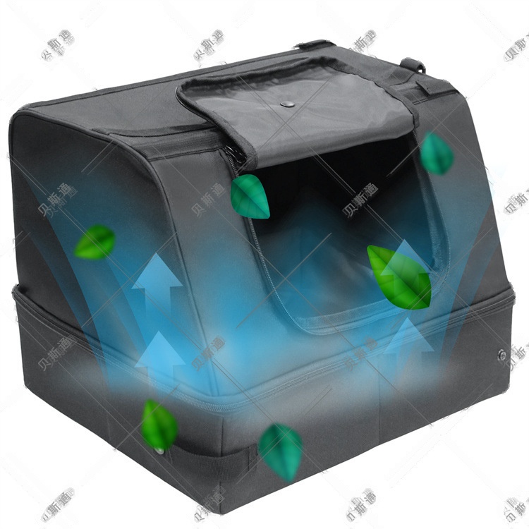 Portable Outdoor Cat Litter Box Cat House Detachable - Image 2