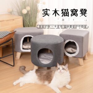 Enclosed Warm Cat Bed for Cats