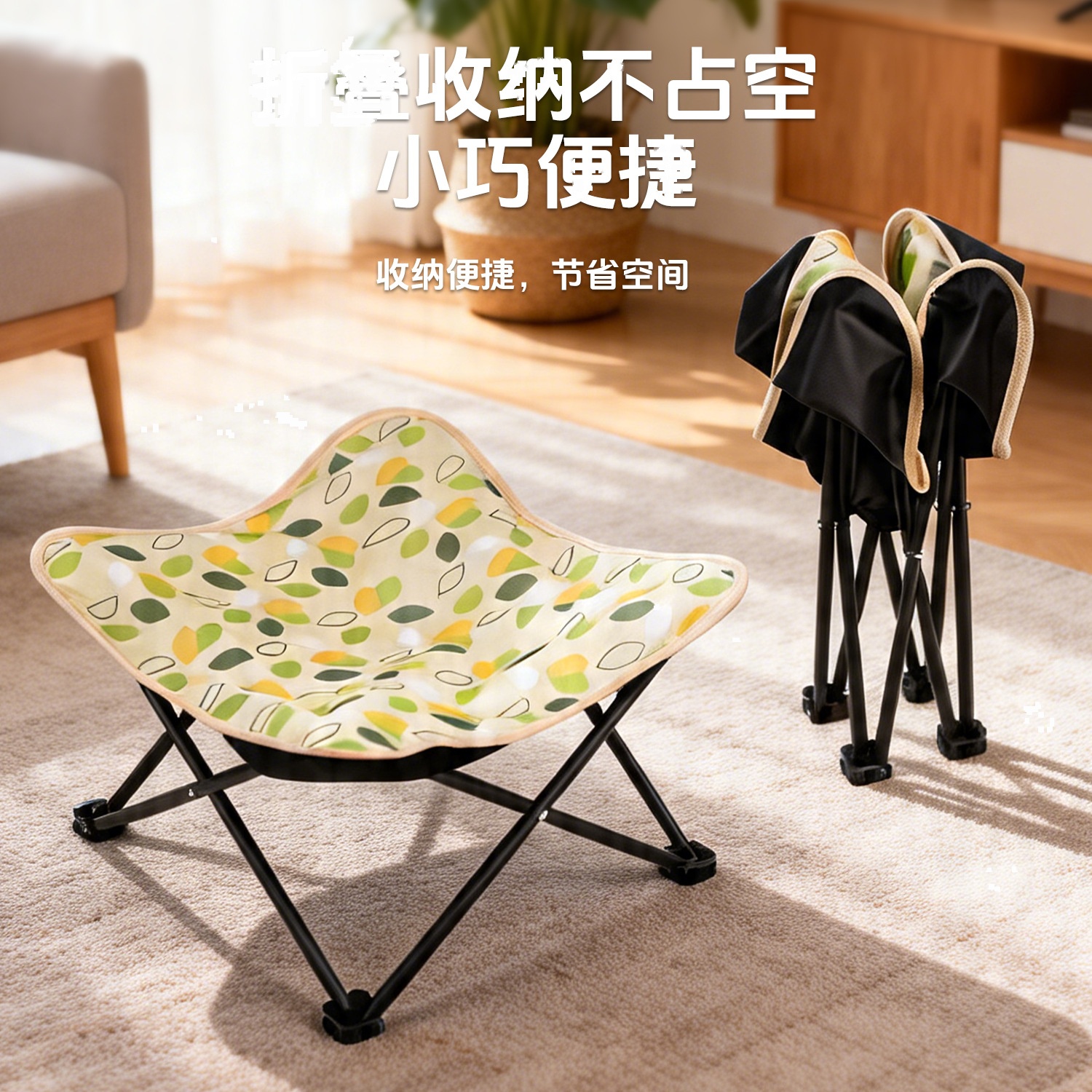 Foldable Elevated Dog Bed Cat Bed Four Seasons Small Pet Cot - Image 4