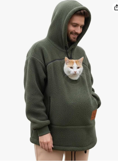 Unisex Fleece Human-Pet Matching Hooded Sweatshirt - wholesale Pet Apparel & Accessories