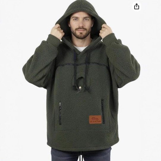 Unisex Fleece Human-Pet Matching Hooded Sweatshirt - wholesale Pet Apparel & Accessories