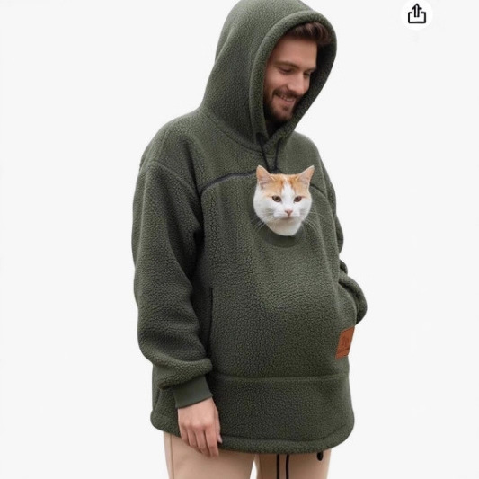 Unisex Fleece Human-Pet Matching Hooded Sweatshirt - wholesale Pet Apparel & Accessories