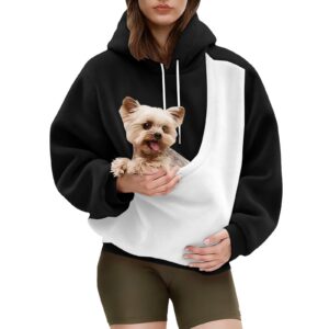Women's Flannel Loose Sweatshirt Long-Term Stock Supply - wholesale Pet Apparel & Accessories