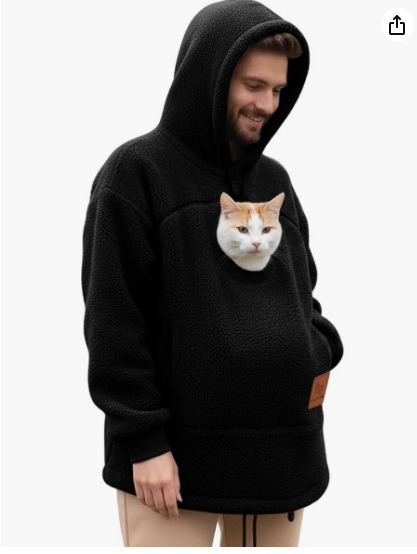Unisex Fleece Human-Pet Matching Hooded Sweatshirt - wholesale Pet Apparel & Accessories
