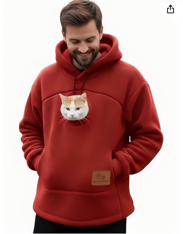Unisex Fleece Human-Pet Matching Hooded Sweatshirt - wholesale Pet Apparel & Accessories